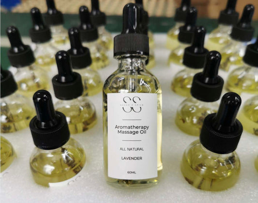 Lavender Aromatherapy Massage Oil