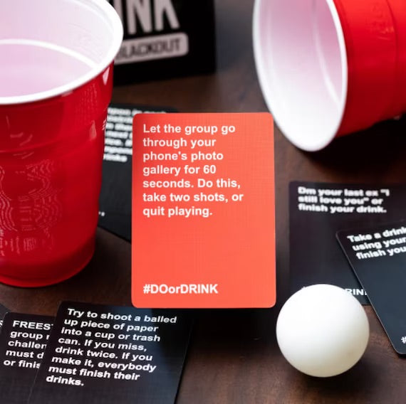 Do or Drink Card Game