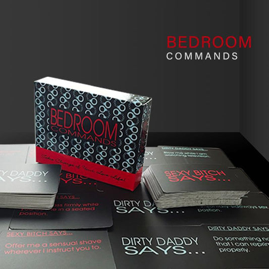 Bedroom Commands Card Game